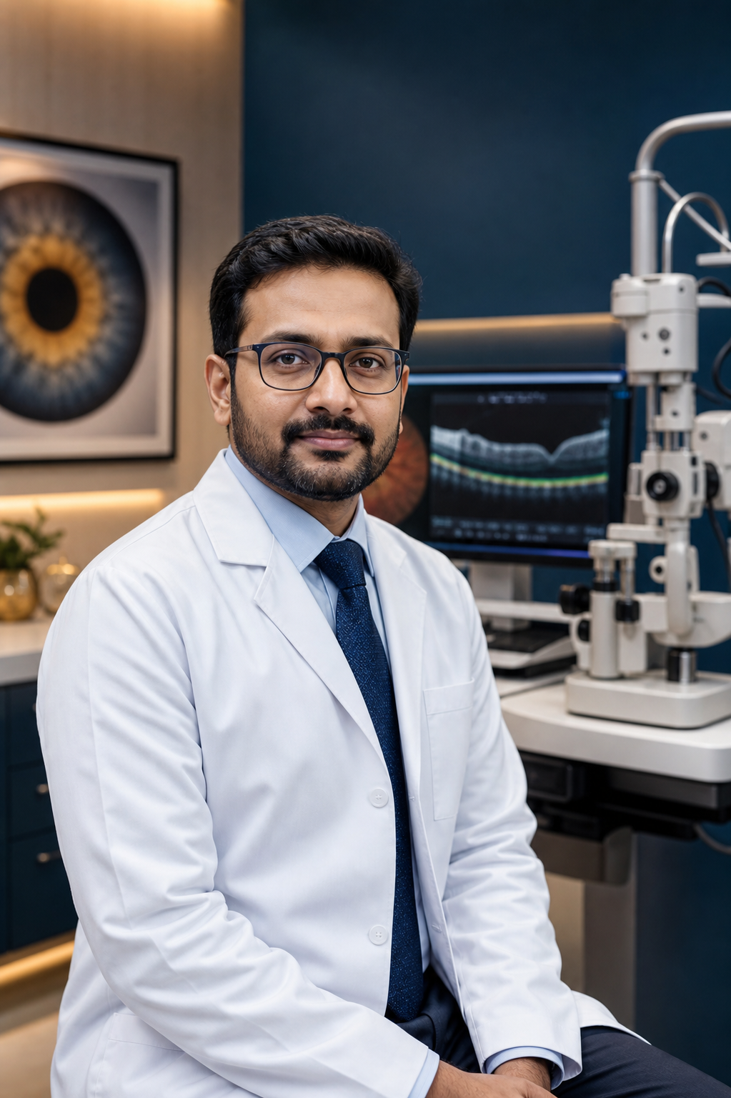 Dr. Rahul Kapoor sample professional portrait